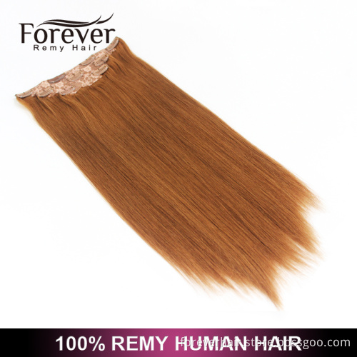Forever High Quality Wholesale Price Accept OEM ODM 100 Remy All Color Clip In Hair Extension